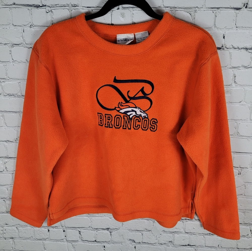 VINTAGE | NFLP 1999 Denver Broncos reverse weave crewneck long sleeve fleece